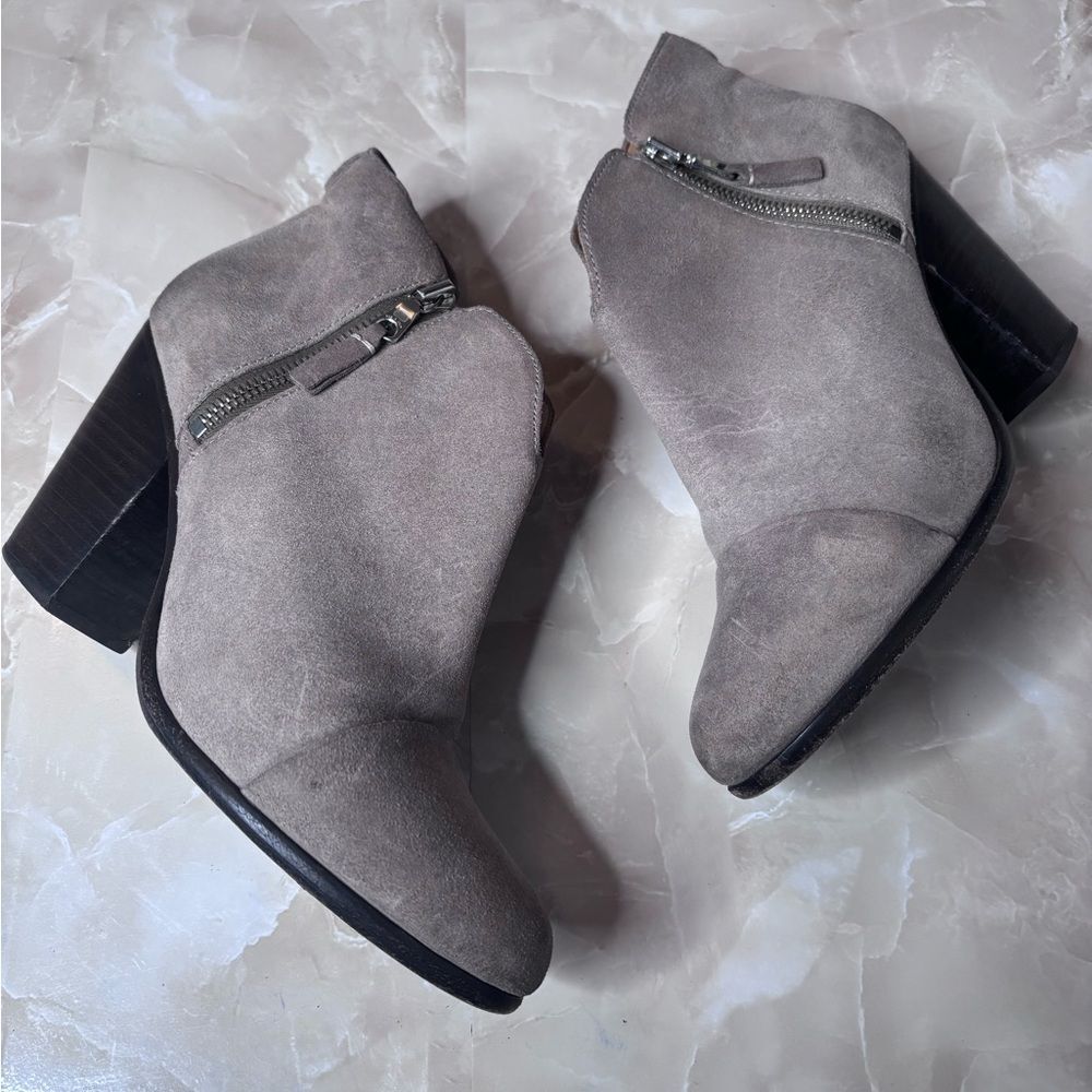 Rag & Bone Gray Suede Ankle Booties – EU 39.5 / US 9